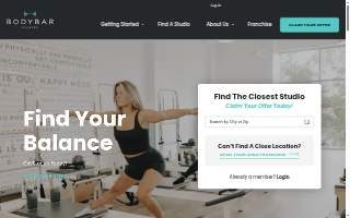 BODYBAR Pilates of Tampa website