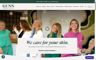 Gunn Dermatology - Mountain Brook Village website