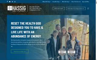 Hassig Family Chiropractic website