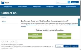 Legacy Mental Health website