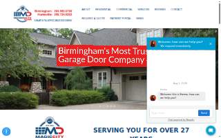 Magic City Door of Mountain Brook website