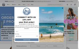 Mountain High Outfitters website