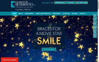 Oak Mountain Orthodontics of Mountain Brook website