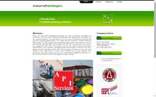 Alabama Painting Inc website
