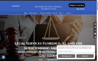 Bethany Ellison Malone, Attorney At Law website