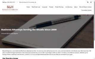 Black & Hughston website