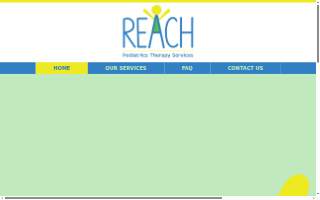 REACH Pediatrics Therapy Services PC website