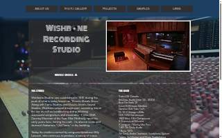 Wishbone Recording Studio website
