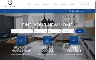Beeker Properties website