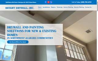 Bryant Drywall, Inc. website