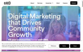 GRO Marketing of Northport website