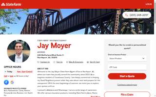 Jay Moyer - State Farm Insurance Agent website