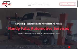 Randy Falls Automotive Services website