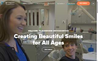RiverView Orthodontics website