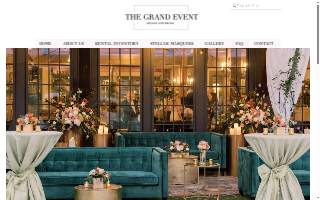 The Grand Event Design & Decor of Northport website
