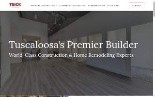 Trick Construction & Remodeling website