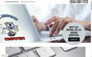 All Around Computers website