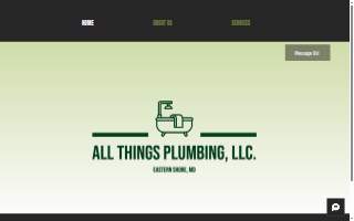 All Things Plumbing, LLC website