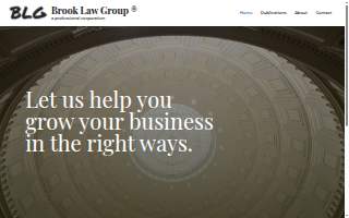 Brook Law Group website