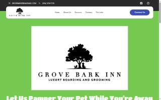 Grove Bark Inn website