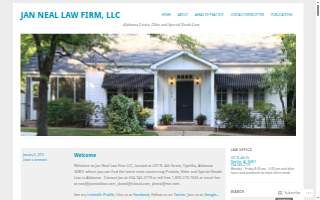 Jan Neal Law Firm, LLC website