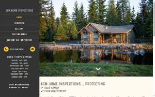 KGM Home Inspections website