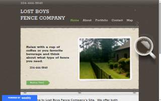 Lost Boys Fence website