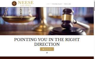Neese Law Office website