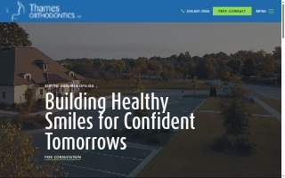 Thames Orthodontics of Opelika website