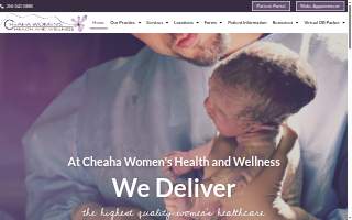 Cheaha Women's Health and Wellness website