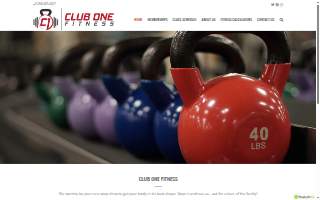 Club One Fitness website