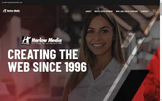 Harlow Media website