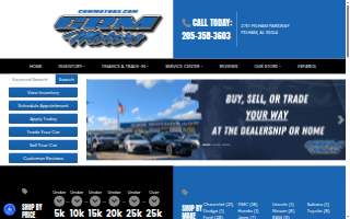 CRM Motors, Inc. website