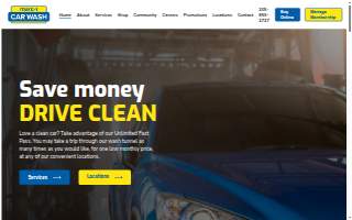 Marc-1 Car Wash website