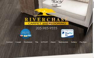 Riverchase Carpet And Flooring website