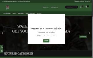 Coosa Guns & Outdoors website
