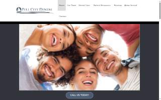 Pell City Dental website