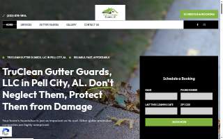 TruClean Gutter Guards, LLC website