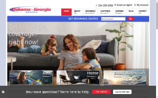 Alabama-Georgia Insurance website