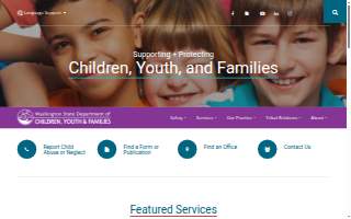Children & Family Connection website