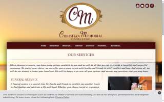 Christian Memorial Funeral Home Phenix City website
