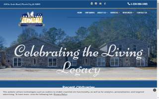 New Generation Memorial Mortuary website