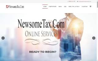 Newsome's Tax & Accounting of Phenix City website