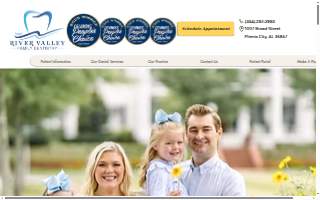 River Valley Family Dentistry website