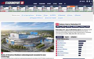 Stadium Car Wash website