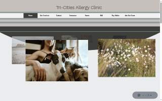 Tri-Cities Allergy Clinic, P.C. website