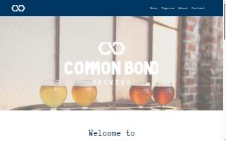 Common Bond Brewers website