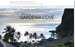 Gardenia Cove Mental Health, P.C. website