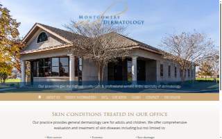 Montgomery Dermatology website
