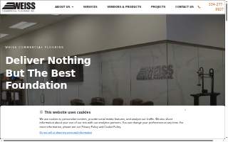 Weiss Commercial Flooring Inc of Pike Road website